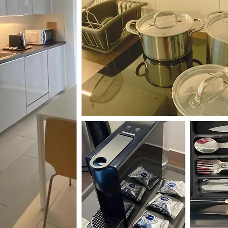 H3 With 3,5 Rooms, 2 Bedroom Livingroom And Big Kitchen, Modern And * ציריך